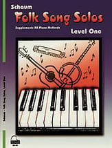Folk Song Solos-Level 1 piano sheet music cover